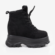 Дамски велурени боти на платформа – комфорт и стил