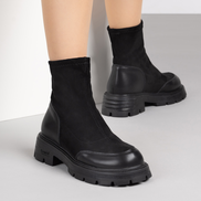 Еластични дамски боти със стабилна подметка – стил и удобство за всеки ден