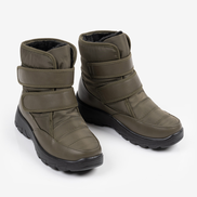 Зелени дамски непромокаеми апрески на олекотено ходило  с велкро лепеники за корегиране K342-4 green