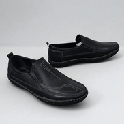 Комфортни мъжки мокасини – черни