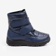 Сини дамски непромокаеми апрески на олекотено ходило  с велкро лепеники за корегиране